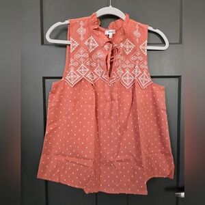 NIP sz M Mine sleeveless blouse